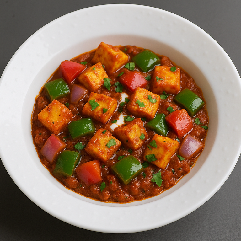 Delicious Kadai Paneer