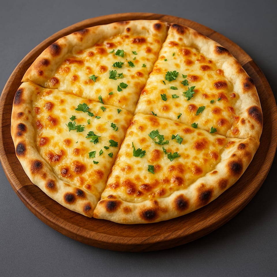 Savor our fresh naan